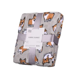 Plaid Ardesto Flannel 160х200см коргі 100% поліестер ART0109PB