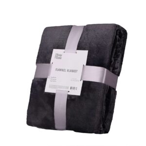 Plaid Ardesto Flannel 160х200см dark-сірий 100% поліестер ART0210SB