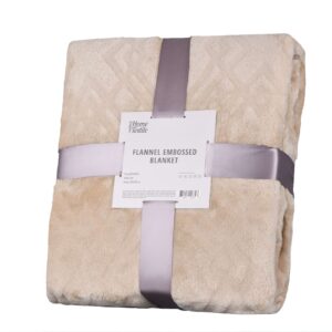 Plaid Ardesto Embossed 200х220см тауп 100% поліестер ART0302EB