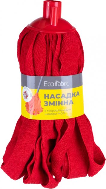 Насадка для швабры Eco Fabric Юбочка из полосок микрофибры EF-0160-MR