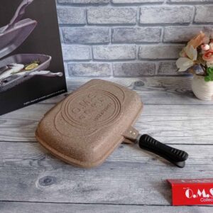 Двусторонняя сковорода-гриль 36 х 26 х 9 см см а/п покрытие OMS 3215.00.12-Brown