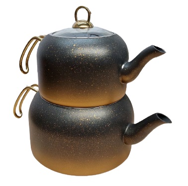 Двухярусный чайник O.M.S. Collection OMS 8250-XL-Gold