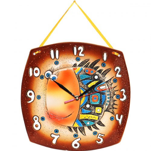 Clock wall Small fish 27*27см S&T ST531059