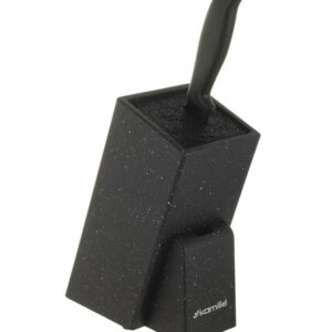 Подставка для ножей 10,6*10,6*25,7см с наполнителем Kamille KM-7614