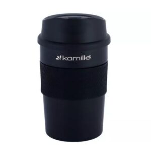 Термокружка 480ml из нержавеющей стали с TPR вставкой Kamille KM-2049A