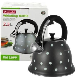 Kettle 2,5л of stainless become with whistle Kamille KM-1099