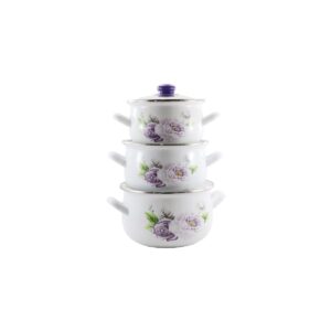 Set eat. 3-etc скл/кр Rose flower purple Interos 00091379