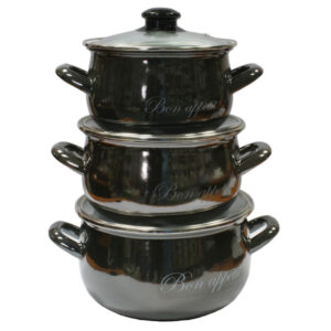 Set eat. 3-etc скл/кр Bon appetit the black Interos 00070097