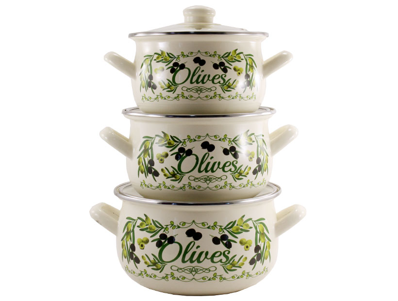 Set eat. 3-etc скл/кр Olives Interos 00092295
