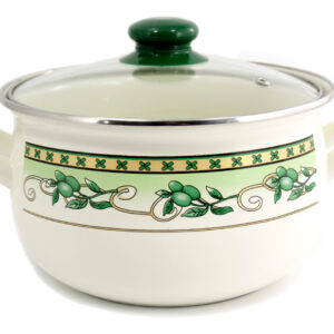 2243 Кастрюля глуб. 5,7л d.24 оливки 00063937