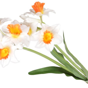 Decorative bouquet daffodils, 63см, Colour - yellow from orange BonaDi 709-423