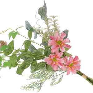 Decorative bouquet from chrysanthemums, 50см, Colour - pink BonaDi DY7-354