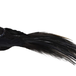 Decorative bird on клипсе 19см, Colour - the black BonaDi 499-038
