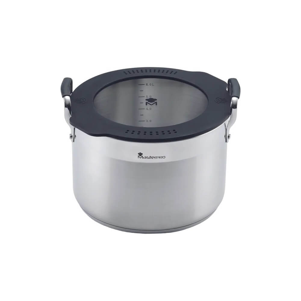 Каструля з кришкою 3.5 л (Ø24х16 см) Masterpro BGEU-3779