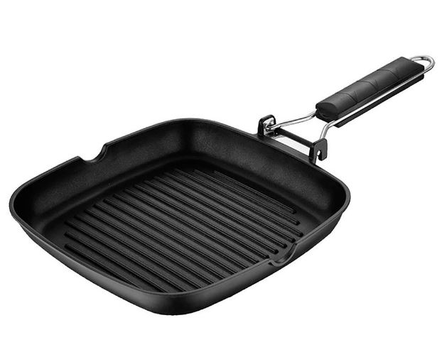 Grill pan 24x24x3.7 cm San ignacio SG-1101