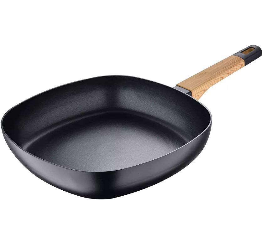 Сковорода-гриль 28х28x4.3 см Bergner BG-34625-BK