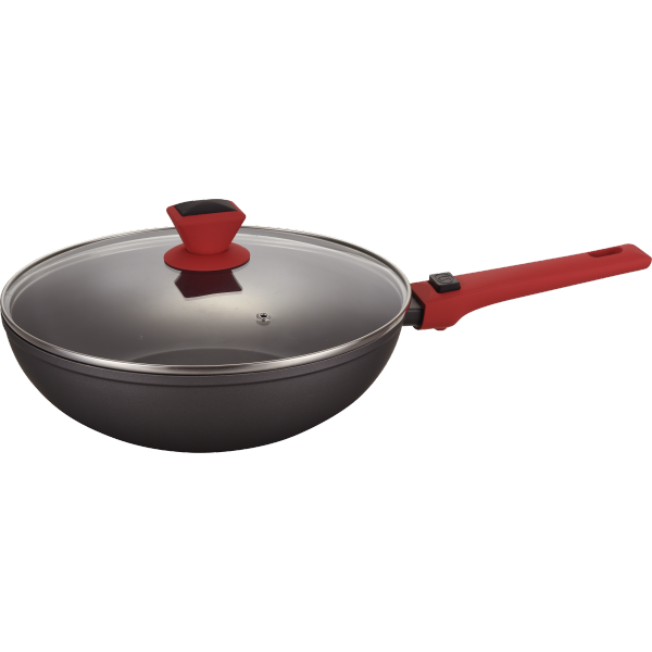 Pan PEPPER Agate with removable handle and cover 280x80 mm PR-2211