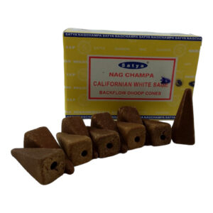 Californian White Sage Backflow Cones (Біла Шавлія)(Satya) 10 конусів в упаковці 34997
