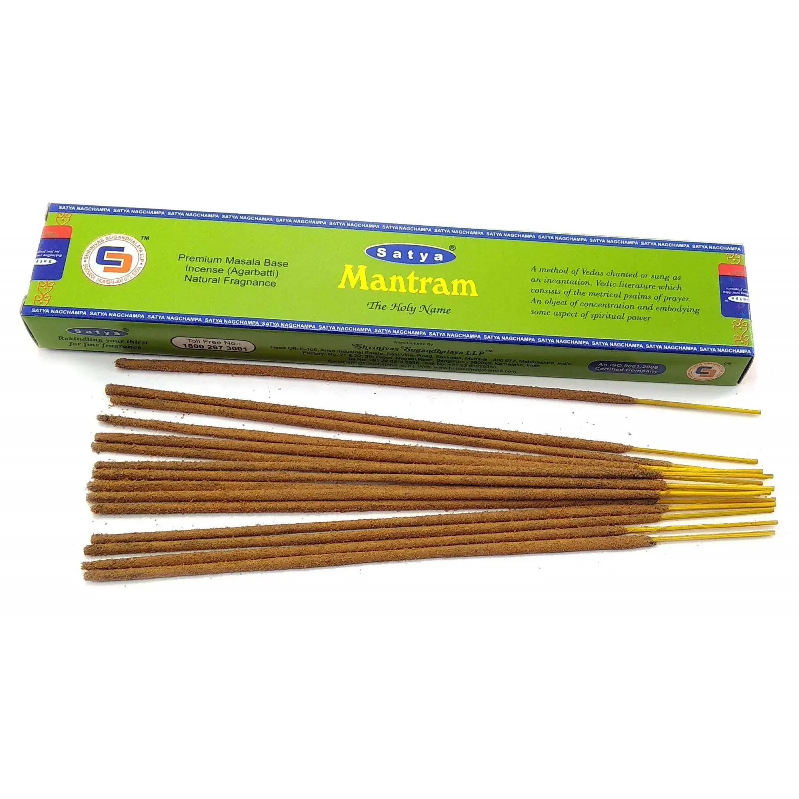 MMantram (15 gm.)(Satya) masala incense 32464