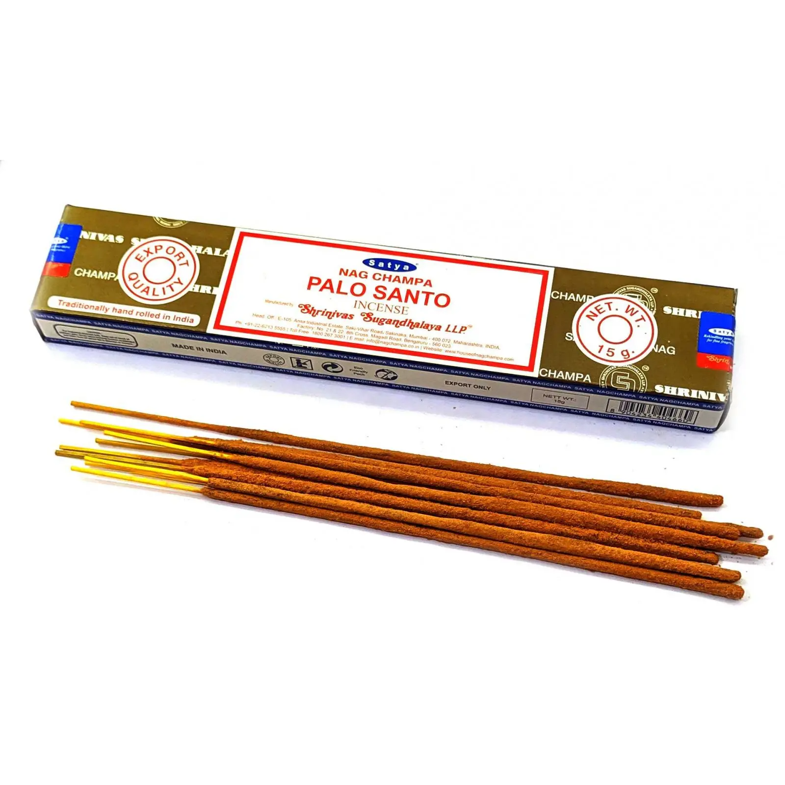 Palo Santo (Sacred Tree) (15 g.) (Satya) masala incense 33795