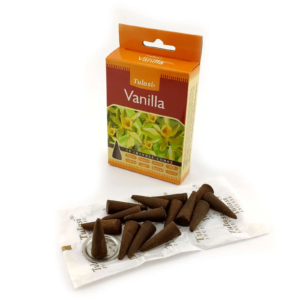 Vanilla Incense Cones (Ваніль)(Tulasi) Конуси 34425