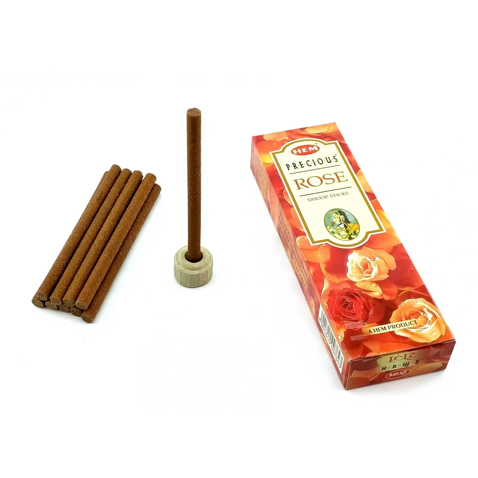Precious Rose Dhoop (Драгоценная Роза)(Hem) безосновное благовоние 25 гр. 34654