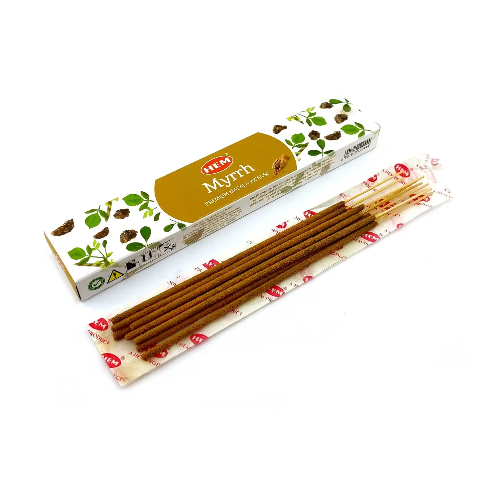 Myrrh Masala 15 Gms(Мирра)(Hem)(Пыльцевые благовонии) 34671