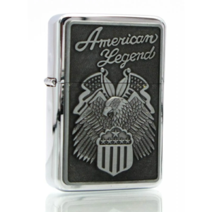 Запальничка бензинова American Legend бронзова, в подарунковій упаковці 23581