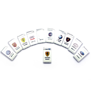 Gas turbo lighter Auto brands (6x3x0.6 cm) 27749
