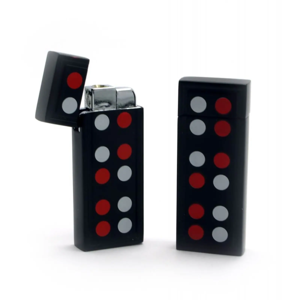 Gas lighter Domino turbo (7x3x1.5 cm) 27781