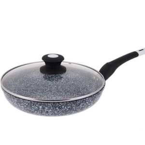 Frying pan 18 cm with granite coating and Edenberg lid EB-9163