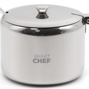 Bravo Chef sugar bowl with spoon 8.5 cm BC-5101/8.5