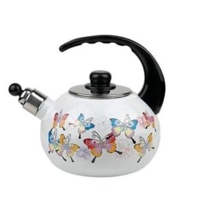 Эмалированный чайник со свистком 2.5 л Kamille KM-1035