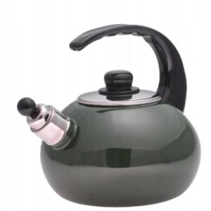 Эмалированный чайник со свистком 2.5 л Kamille KM-1039D
