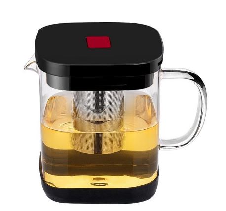 Brewer with removable strainer 1000ml (glass, stainless steel) KM-0778M