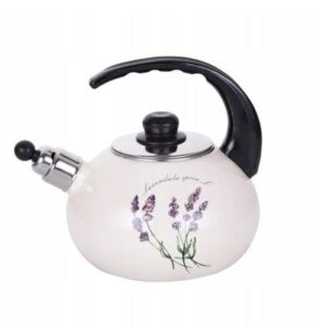 Enameled kettle with whistle 2.2 l Kamille KM-1034