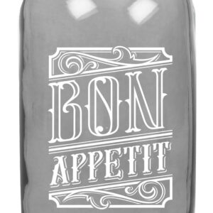 Банка Herevin Transparent Grey 1 л 172541-146