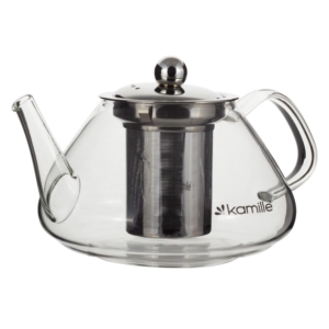 Stainless steel teapot with removable strainer 1000 ml Kamille KM-0782L