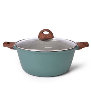 Saucepan FIRENZE 28x12,5 cm / 6,3 l with glass lid Fissman FS14279