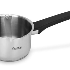 Ковш DIONE 12x7,5 см/0,9 л, без крышки (нерж. сталь) Fissman FS5235