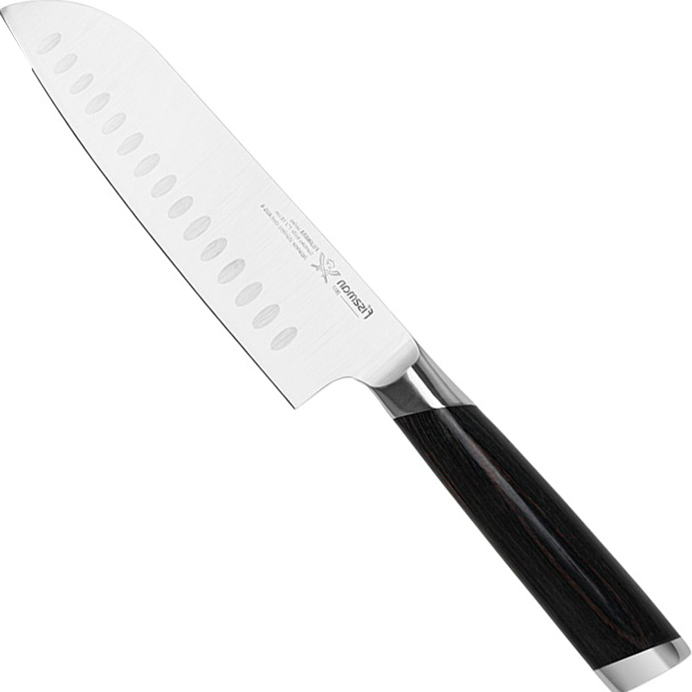 Нож сантоку FUJIWARA 18 см (сталь AUS-6) Fissman FS2817