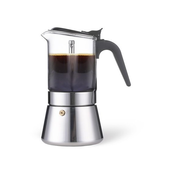 Geyser coffee maker for 6 servings / 240 ml (stainless steel + glass) Fissman FS3298