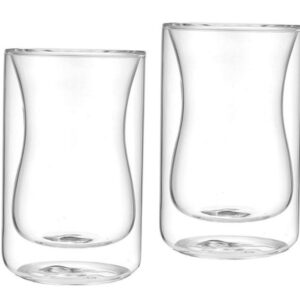 Set of 2 IRISH 200 ml double-walled glasses (glass) Fissman FS6444