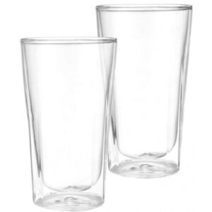 Set of 2 glasses RISTRETTO 300 ml with double walls (glass) Fissman FS6445