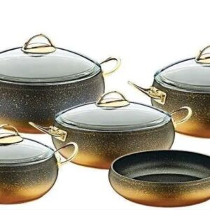 Набір посуду 9 пр. O.M.S. Collection OMS 3024-IND-Gold