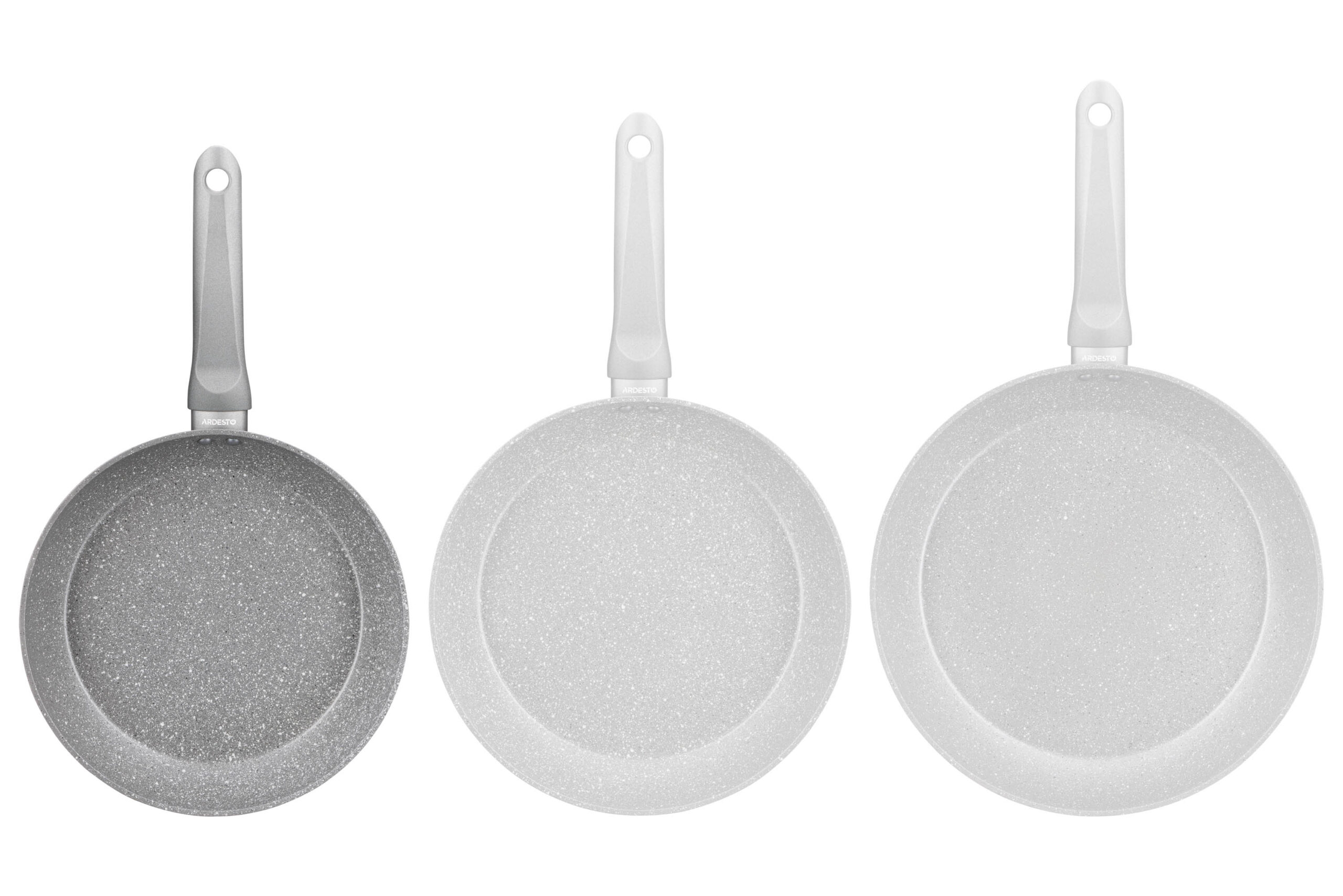 Ardesto Gemini Gourmet Vasto pan with lid 24 cm, gray, aluminum AR1924GSL - Image 3