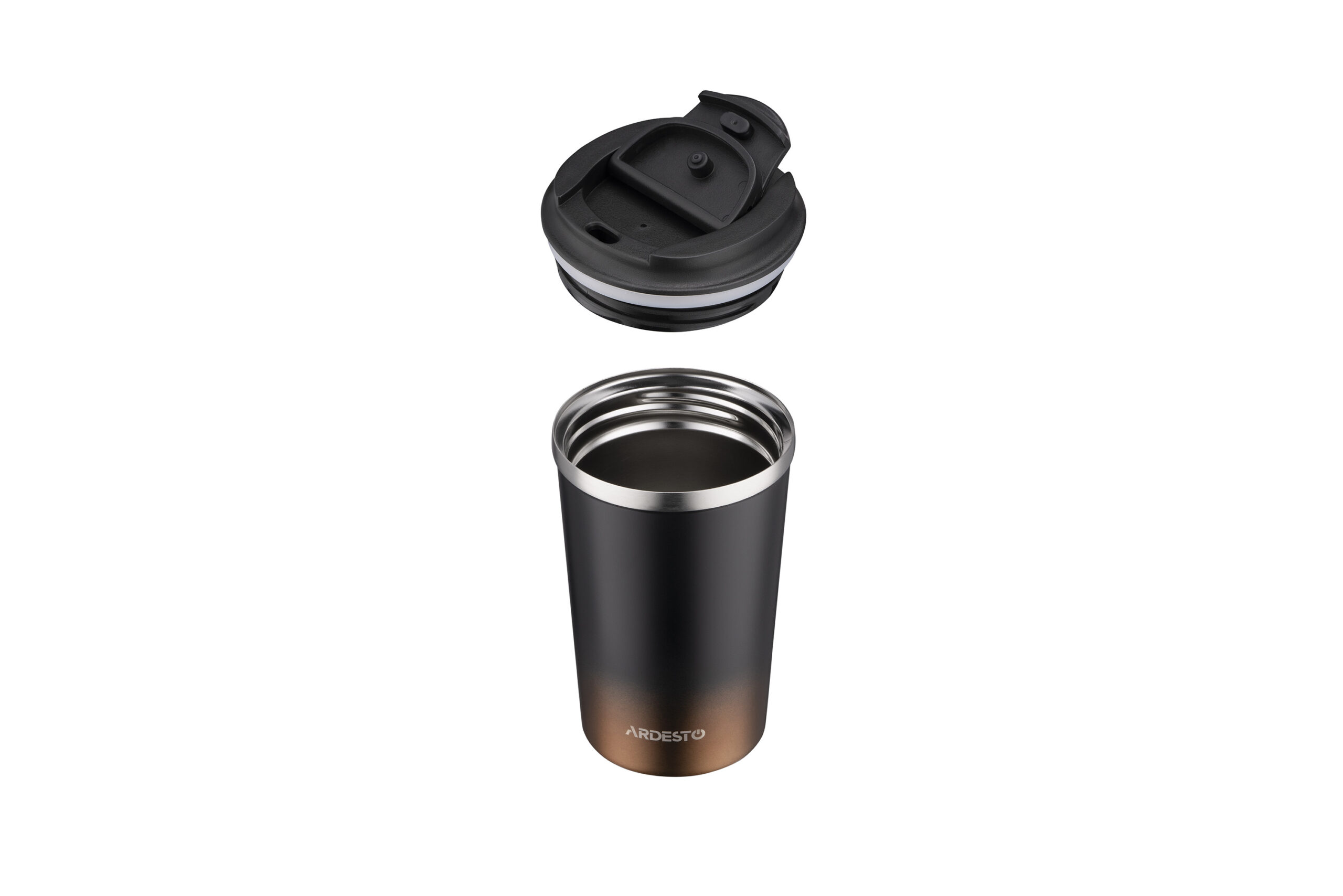 Thermo mug Ardesto Black&Copper 360 ml, stainless steel AR2636BC - Image 2