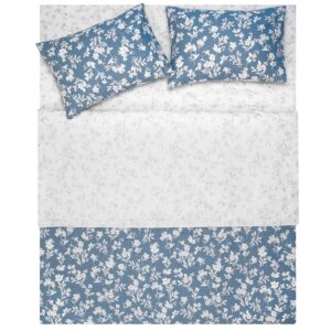 Ardesto bedding set 160x220 cm Gloria Flowers Blue ART1622FB