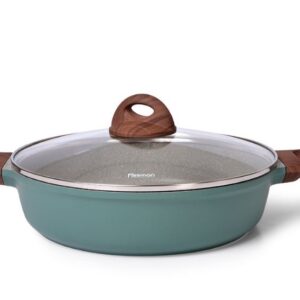 FIRENZE saucepan 28x7.2 cm/3.8 l with glass lid Fissman FS14280
