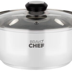 Кастрюля BRAVO CHEF 20 см 2.3 л BC-2002-20